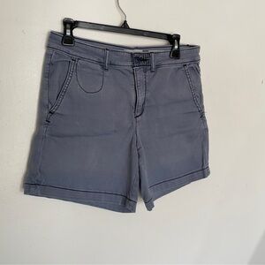 Anthropologie Chino relaxed shorts. Size 28